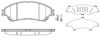 REMSA 1589.02 Brake Pad Set, disc brake